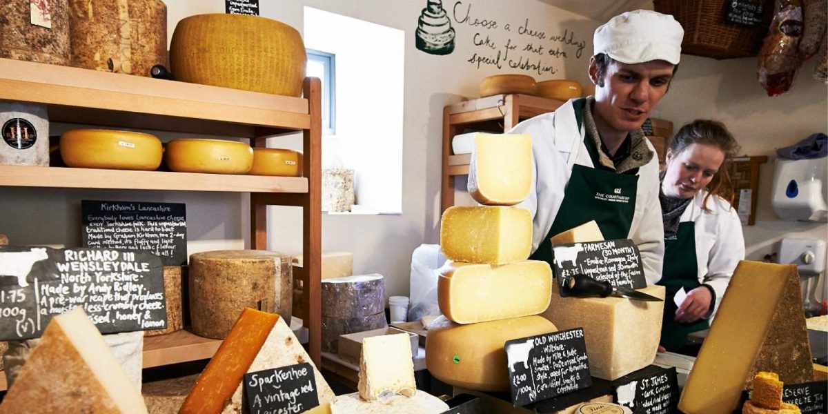The Courtyard Dairy shop
