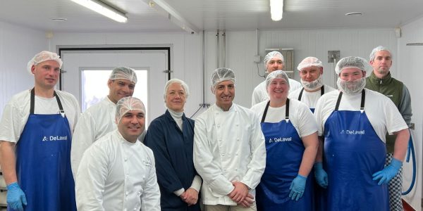 Hampshire Cheese Team and Four Seasons Hampshire chefs