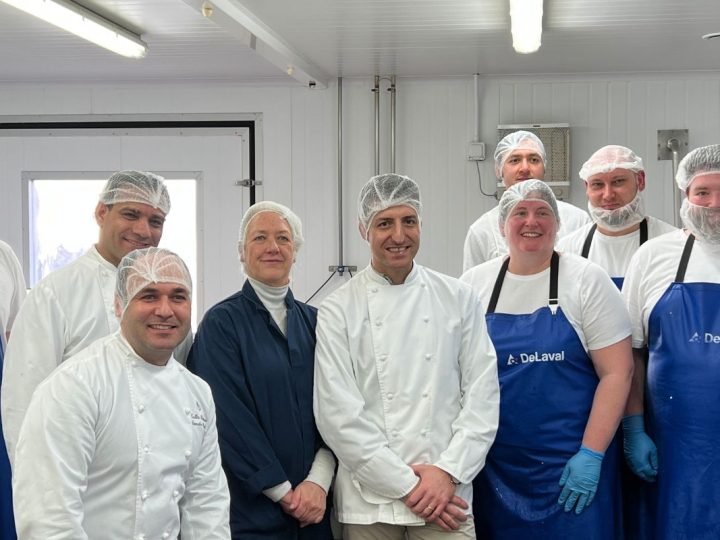 Four Seasons Hampshire Chefs Visit Hampshire Cheese Creamery
