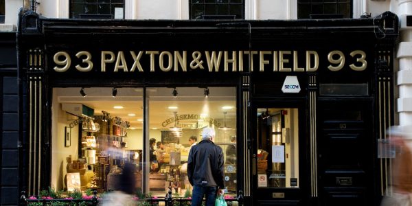 Paxton & Whitfield shopfront Jermyn Street Shop