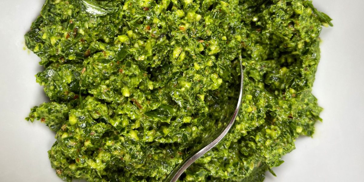 Wild garlic pesto recipe
