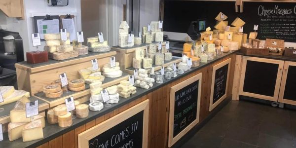 Cheese Counter at Cartmel Cheeses